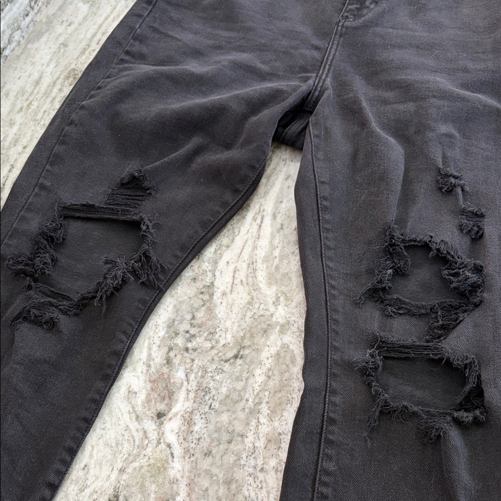 Ms. Cello Ripped Black Jeans Size 16 - Picture 14 of 15